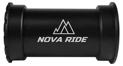 Produktbild von Nova Ride BB386 Innenlagerschalen 24mm Schwarz - Rahmenschonend für Shimano-K...