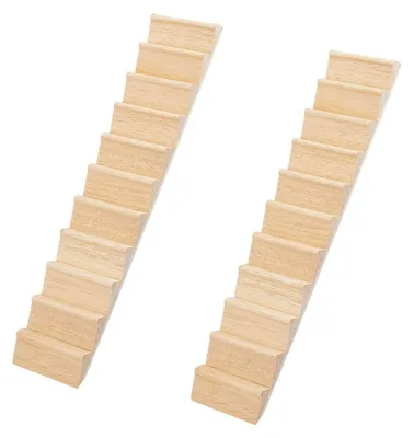 Immagine prodotto di Miniature scale di legno per case di bambole, scala 1:12