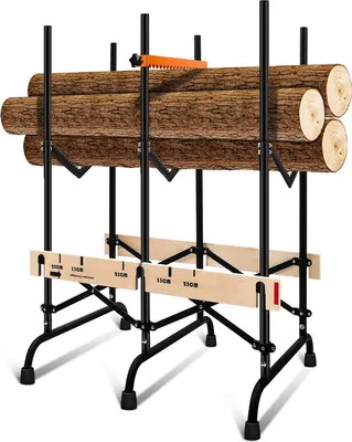 Obrázok produktu pre Pílový kôň Clanmacy 150 kg na pílenie Ideálny pre motorovú pílu Workhorse Drevený pílový kôň