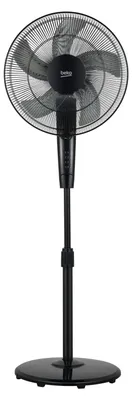 Obrázok produktu pre Beko EFS5100B, Domáci lopatkový ventilátor, Biela, Strieborná, Podlaha, 43 dB, 40,6 cm, 3318 m³/h