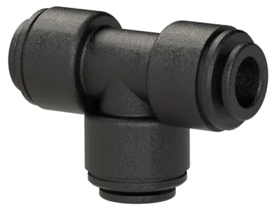 Produktbild von T-Stück aus Kunststoff für Schläuche mit einem Außendurchmesser von 6 mm, 1 Stück