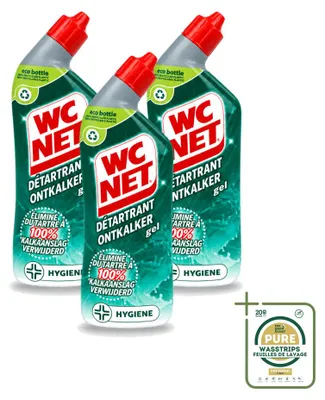 Produktbild von 3 x WC Net Energy Toiletreiniger Gel - 750 ml - Vorratspackung - 3 Stücke