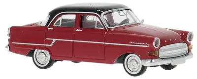 Imagen del producto de Maqueta del Opel Kapitän, color rojo oscuro, año 1956.