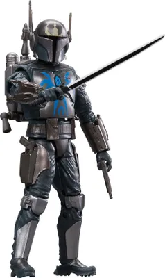 Obrázok produktu pre Star Wars The Black Series Pre Vizsla, 4 roky, čierna, modrá, plast