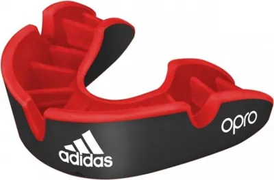 Produktbild von Adidas Mundschutz Gen4 Silver - Schwarz Junior