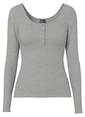 Immagine prodotto di PIECES - Top da donna a maniche lunghe, modello PCKITTE