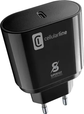 Obrázek produktu pro Cellularline 8018080367199, Vnitřní, AC, 1 m, Černá