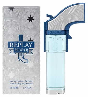Produktbild von Replay Relover 80ml, Männer, 80 ml, Bergamotte, Birne, Yuzu, Bergamot, Pear, Yuzu, Kardamom, Gewürznelke, Muskatnuss, Pfeffer, Cardamom, Clove, Nutmeg, Pink pepper