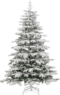 Produktbild von vidaXL Künstlicher Weihnachtsbaum Klappbar Beschneit 180 cm