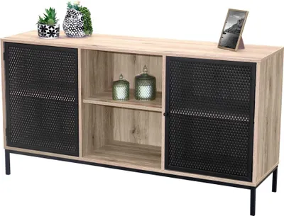 Produktbild von Meublorama FD-151314*1C/33KG, 2 Tür(en), Braun, Mitteldichte Faserplatte (MDF), 2 Jahr(e), 400 mm, 1400 mm