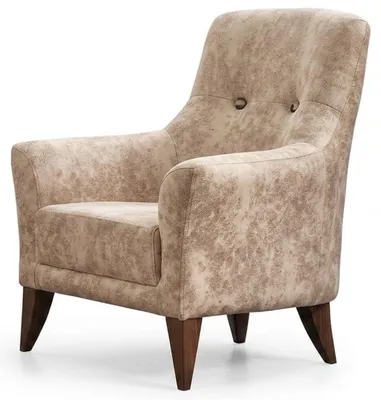 Zdjęcie produktu dla Fotel. Nowoczesny styl. Kolor beżowy. Wyrazisty. Wygodny. Elegancki. Minimalistyczny