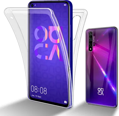 Obrázok produktu pre Cadorabo Protective Case for Honor 20 / 20S / Huawei NOVA 5T Case in Transparent 360° Case Full Body Mobile Phone Cover Case