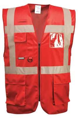 Produktbild von Portwest F476 Iona Exekutiv Weste Red Gr. XXL