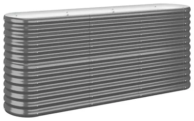 Produktbild von vidaXL Hochbeet Verzinkter Stahl 152x40x68 cm Anthrazit