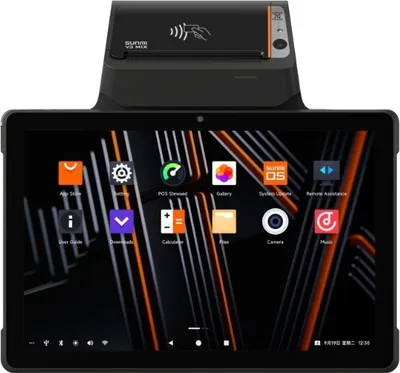 Produktbild von V3 MIX -  10.1" Display, Android 13 mit GMS, 80mm Thermobondrucker, 2D-Barcodescanner, microSD Slot, 4GB+32GB