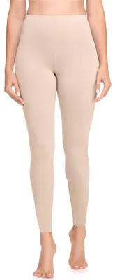 Image de Bellivalini Leggings longs pour femmes en viscose BLV50-147 (Beige, XL)