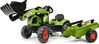 Produktbild von FALK Tret-Traktor Claas Lader + Hänger 2 - 5 Jahre