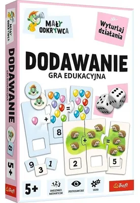 Zdjęcie produktu dla GRA Dodawanie /Mały Odkrywca 02805