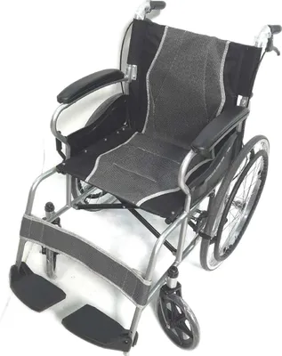 Immagine prodotto di Antar AT52301 Sedia ultraleggera con ruote in acciaio 12,5 kg Mobilità Medica Ausilio per sedersi