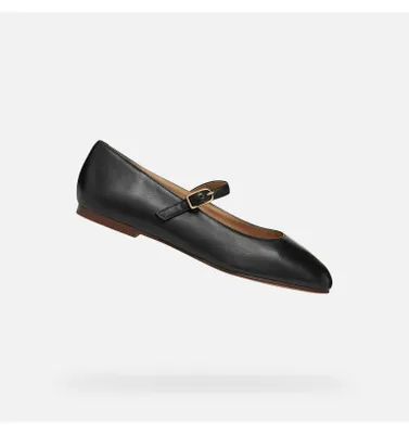Produktbild von Geox Schwarze Damenballerinas Marsilea 39,5