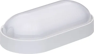 Produktbild von 4x Oktaplex LED Ovalleuchte Durchgangsverdrahtung Kellerlampe weiß