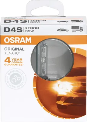 Zdjęcie produktu dla OSRAM D4S 42V 35W P32d-5 Oryginalna lampa wyładowcza XENARC 1szt