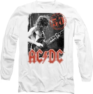 Image de AC/DC - T-shirt homme/femme unie TV9339 (XXL) (Blanc)