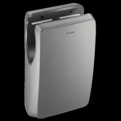 Image de Sèche-mains à flux d'air Delabie SPEEDJET2 anthracite avec collecteur