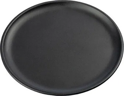 Produktbild von INNA-GLAS Kerzenteller Emmeline aus Metall, schwarz, Ø10cm - Kerzenuntersetzer rund