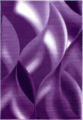 Produktbild von Kurzflor Teppich Pago rechteckig, Farbe: Lila, Größe:160x230 cm