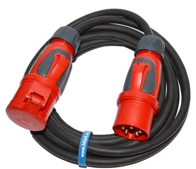 Image de Rallonge triphasée CEE H07RN-F 5x4 OWY 32A GRIP 15m