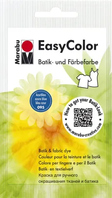 Obrázok produktu pre Marabu 173522095 Batika a farbivo "EasyColor" 25 g azúrovo modrá