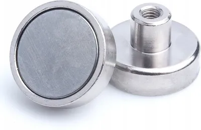 Obrázok produktu pre Neodymové magnetické skľučovadlo 20x13 M4 so závitovou objímkou 1 kus