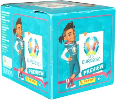 Produktbild von Panini - EURO 2020 Preview - Sammelsticker - 1 Display (60 Tüten)