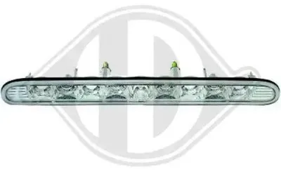 Für Peugeot 206 1998-2006 LED 3.Drittes Bremslicht Bremsleuchte Klarglas Chrom in der Farbe Chrom von DIEDERICHS Karosserieteile GmbH