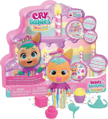 Produktbild von Bebes Llorones 7 Zubehör Sweety Geburtstagskalender Golden  Golden One Size