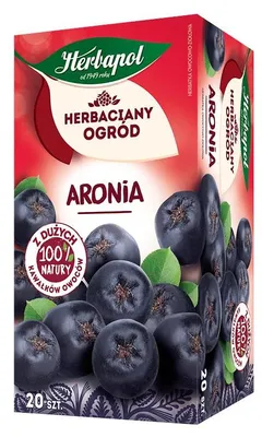 Zdjęcie produktu dla Herbapol Herbaciany Ogród herbatka owocowa aronia 20tb/70g
