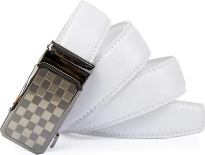 Produktbild von Glamexx24 Gürtel Herren, Anzug Business Kleidung Gürtel, Automatikschließe Ratsche Ledergürtel, Breit 35mm für Männer