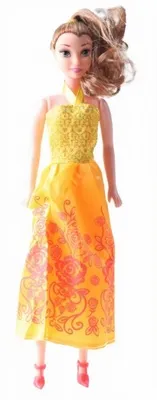 Produktbild von prinzessinnen-Puppenmädchen 28 cm orange