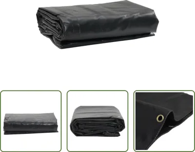 Obrázok produktu pre The Living Store Abdeckplane Anthrazit 4x5 m 650 g/m²