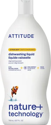 Zdjęcie produktu dla Pyn do Mycia Oczyszczajcy, Cytrusowy Opary, ATTITUDE
