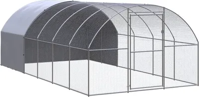 Obrázok produktu pre Vonkajší kurín 3x6x2 m pozinkovaná oceľ