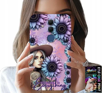 Obrázok produktu pre Puzdro Pre Huawei Mate 20 Lite - Žena V Slnečniciach, Ženské Vzory