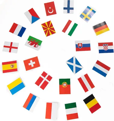 Produktbild von Fahnenkette zur EM