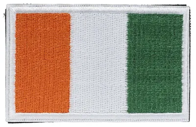 Image de SCHNORR Irlande - Écusson velcro 80 x 50 mm - Écusson brodé représentant un pays ou un drapeau