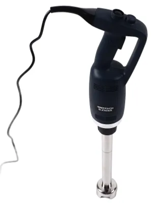 Image de Mixeur plongeant 750 W, 100 L, en acier inoxydable, avec lame amovible de 400 mm, vitesse réglable, prise américaine 110 V