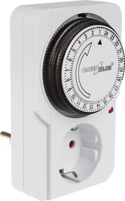 Produktbild von Mechanische Zeitschaltuhr GreenBlue, 48 Programme, max. Belastung 16A, IP20, GB360 F