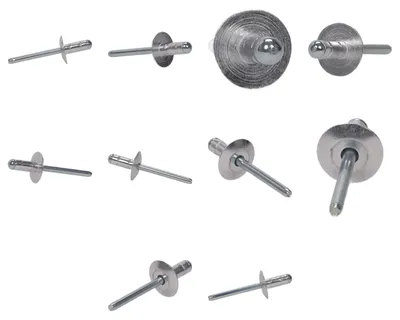 Produktbild von Epcrcm207, Metallische Nieten, 10 Stück.