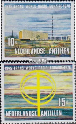 Produktbild von Briefmarken Niederländische Antillen 1970 Mi 215-216 (kompl.Ausg.) postfrisch Radio