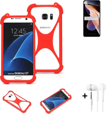 Produktbild von Handy-hülle + Kopfhörer kompatibel mit Xiaomi Redmi Note 11 Pro Schutz-hülle Bumper Silikon Schutz Hülle Cover Case Silikoncase Silikonbumper TPU